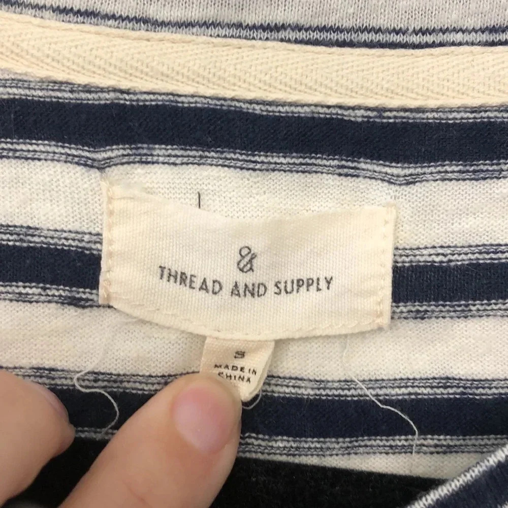 Thread and supply striped tee - Picture 2 of 5